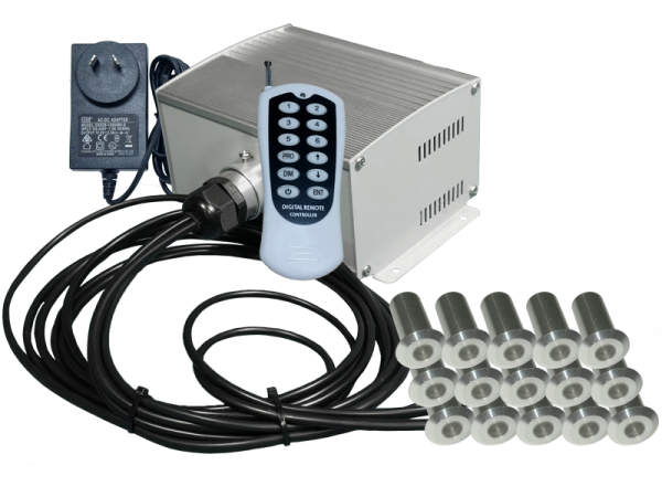 Fibre Optic Downlight Kit – 15 Fittings - LightEFX