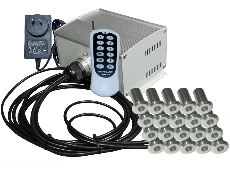 (Fix pricing) Fibre Optic Downlight Kit - 20 Fittings